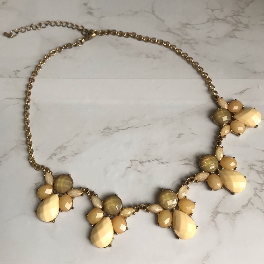 Resin Stone Statement Necklace Chunky Necklace